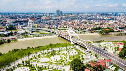 Chiêm ngưỡng “siêu cầu” 2.200 tỷ với hình dáng cánh sóng vươn xa ở TP. Hải Phòng