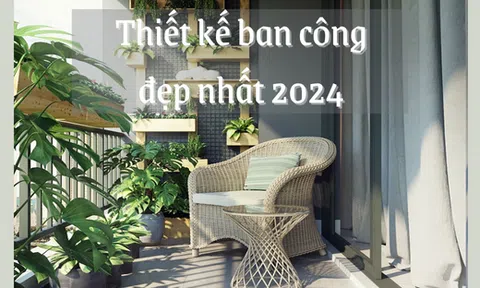 Nghệ thuật thiết kế ban công "nhỏ nhưng có võ"