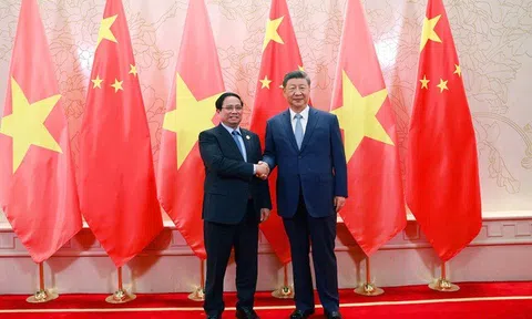 Thủ tướng Phạm Minh Chính hội kiến Tổng Bí thư, Chủ tịch Trung Quốc Tập Cận Bình