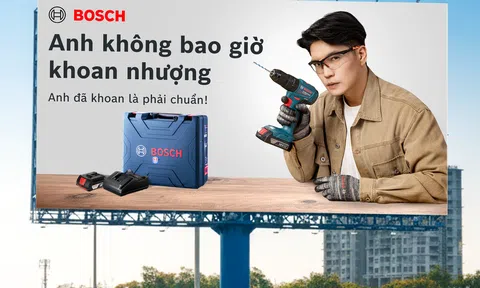 Bosch bắt tay Huy Trần và màn định nghĩa mới về chơi chữ