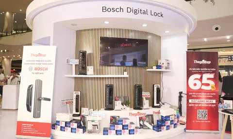 Bosch chính thức bước vào thị trường khóa cửa thông minh Việt Nam với sản phẩm chính hãng, chất lượng cao