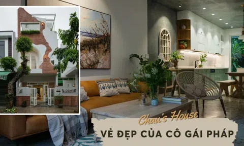 Vẻ đẹp của kiến trúc Pháp bao phủ không gian trong ngôi nhà tại Đà Nẵng