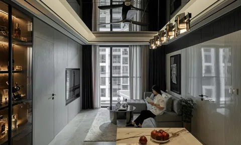 Đắm chìm trong không gian sang trọng tại căn hộ 76m2 của gia chủ độc thân
