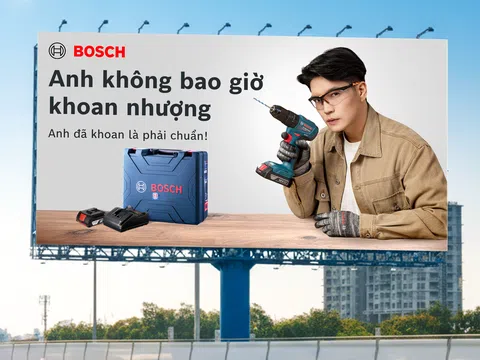 Bosch bắt tay Huy Trần và màn định nghĩa mới về chơi chữ