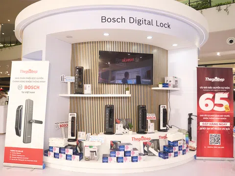 Bosch chính thức bước vào thị trường khóa cửa thông minh Việt Nam với sản phẩm chính hãng, chất lượng cao