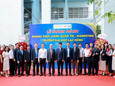 Đại học Lạc Hồng:  Khánh thành Phòng thực hành Quản trị -Marketing gắn đào tạo với thực tiễn doanh nghiệp
