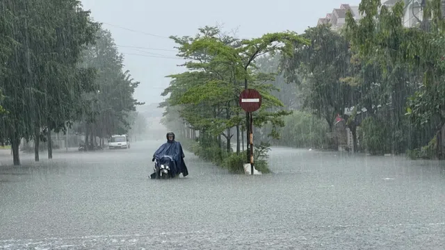 Miền Bắc bước vào đợt mưa lớn, kéo dài nhiều ngày