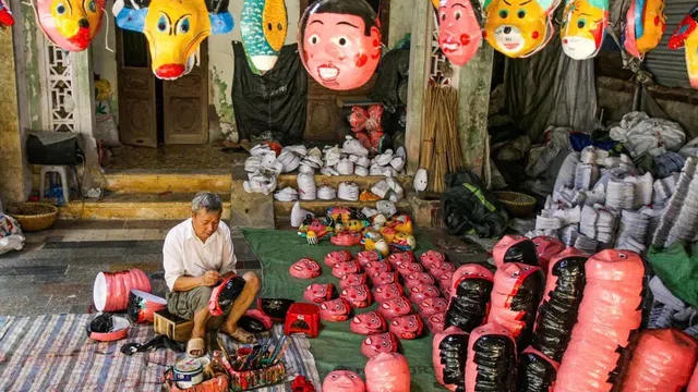 Lưu giữ ký ức trung thu qua những món đồ chơi truyền thống