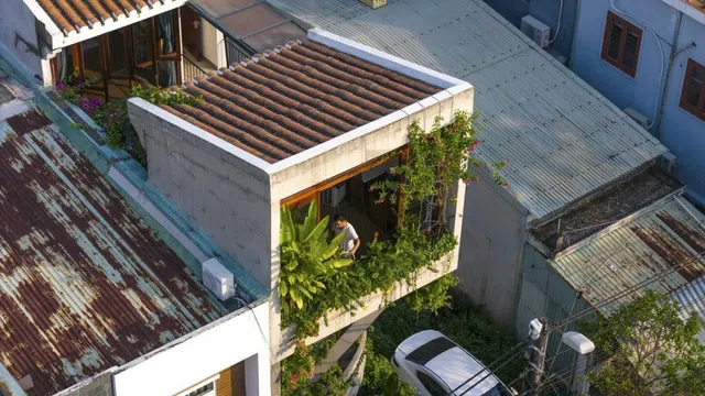 Ngôi nhà "tổ chim" lưu giữ nét kiến trúc độc đáo ở Đà Nẵng